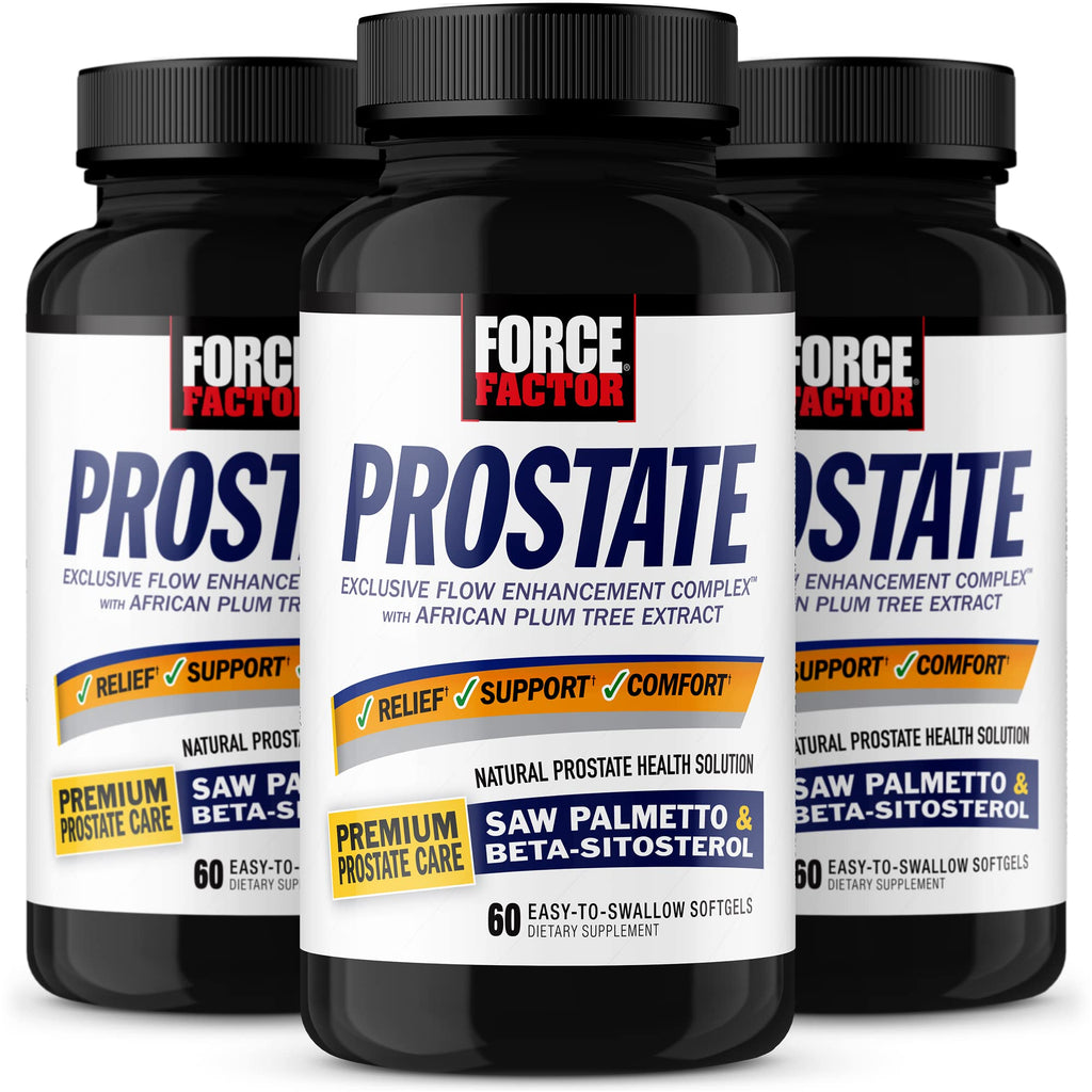 Force Factor Prostate Saw Palmetto & Beta Sitosterol - 180 Softgels