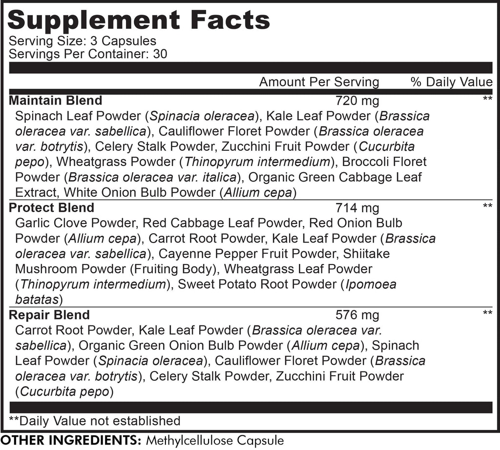 Codeage InstantFood Easy Veggies + Fast Fruits Bundle - 180 Capsules - image 5