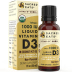 Sacred Eats Vitamin D3 Liquid Drops