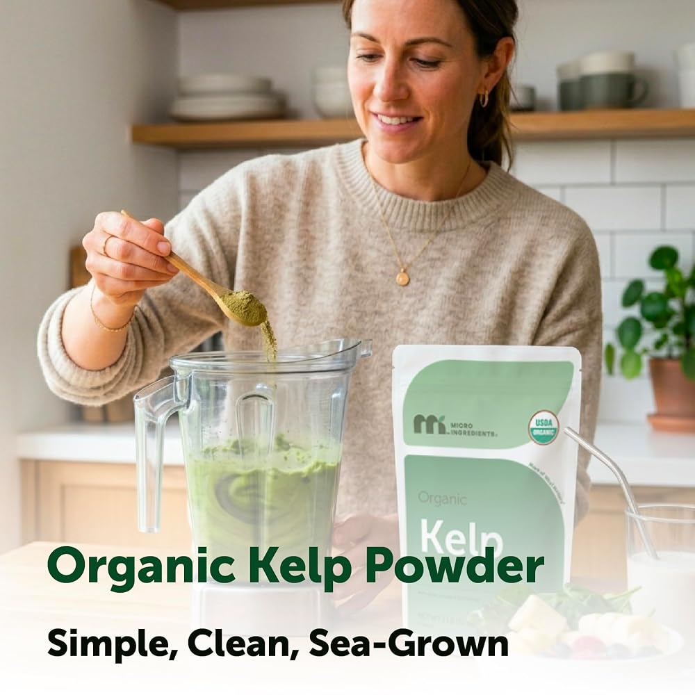 Micro Ingredients Organic Kelp Powder - 2 lb - image 5