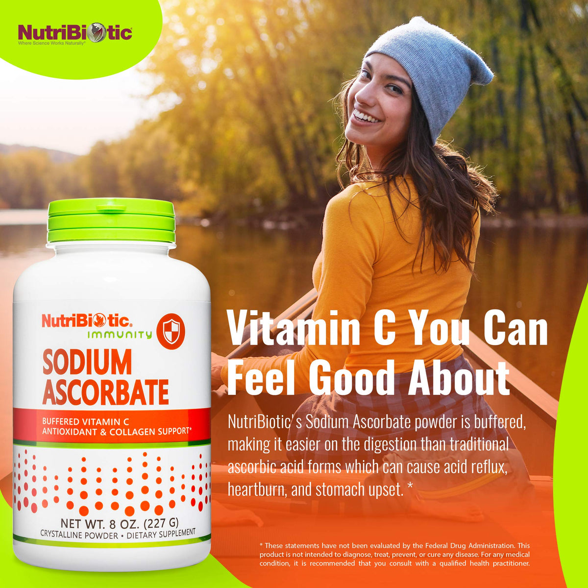 NutriBiotic Sodium Ascorbate Buffered Vitamin C Powder - 8 oz - image 4