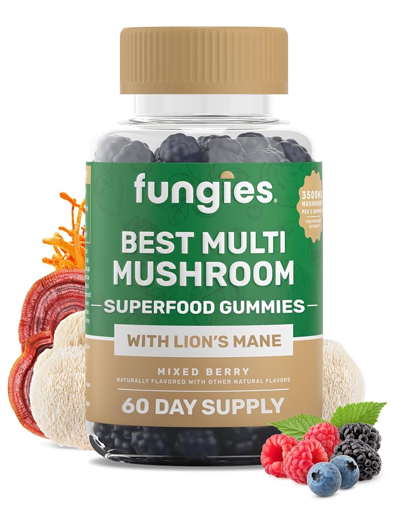 Fungies Multi Mushroom Gummies - 60 Count