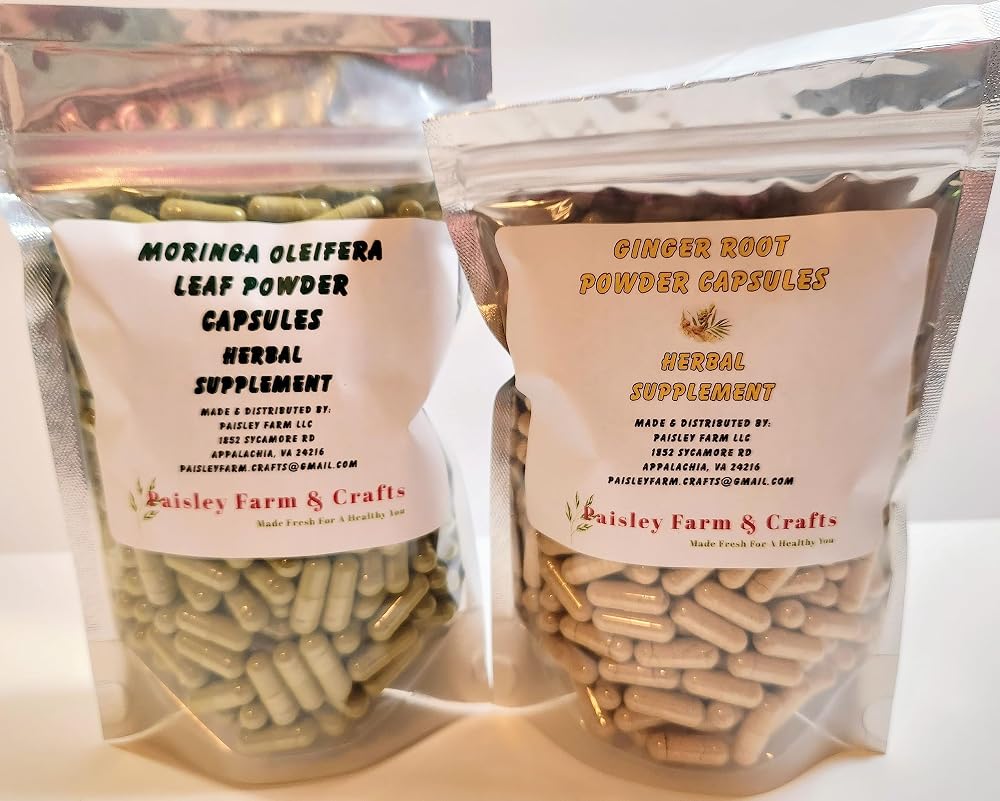 Paisley Farm and Crafts Ground Ginger Root Moringa Leaf and Seed - image 2
