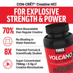 Force Factor Volcano Extreme Pre-Workout Nitric Oxide Booster - 90 Tablets - image 5