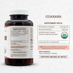 Secrets of the Tribe Guarana USDA Organic Capsules