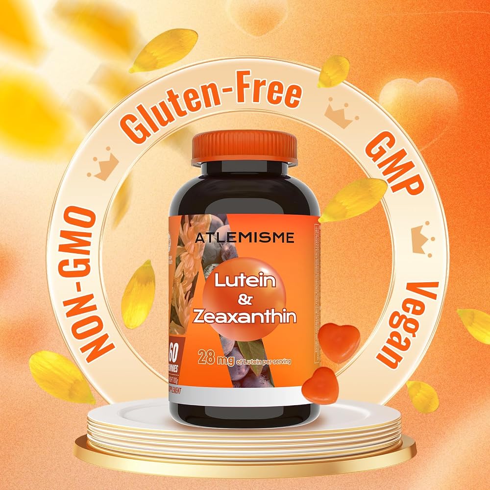 ATLEMISME Lutein Gummies with Zeaxanthin & Vitamin A - 60 Gummies - image 6