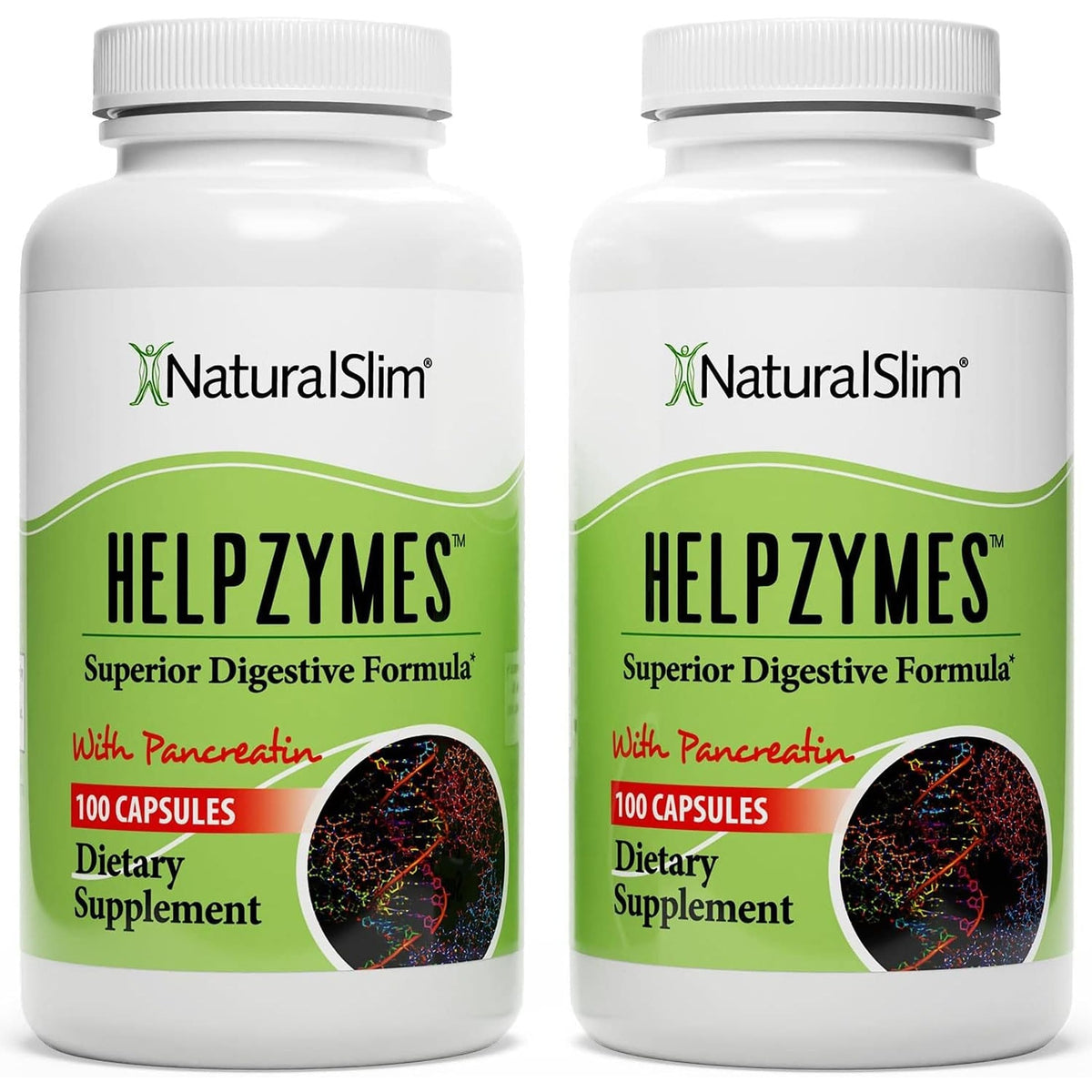 NaturalSlim Helpzymes Digestive Enzymes