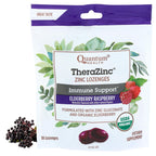 Quantum TheraZinc Organic Elderberry Immune Support - 18 Lozenges