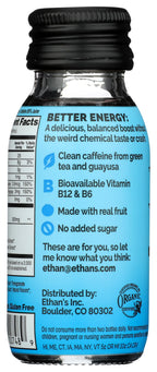 Ethan's Shot Clean Energy Pomegranate Blueberry - 2 Fl Oz - image 2