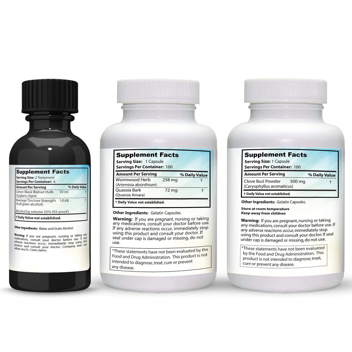 Dr Clark Store Intestine Support & Cleanse Kit