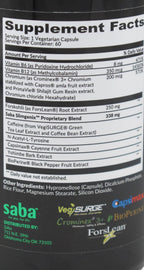Saba SlimGenix Thermogenic Metabolism Capsules - 60 Count - image 4