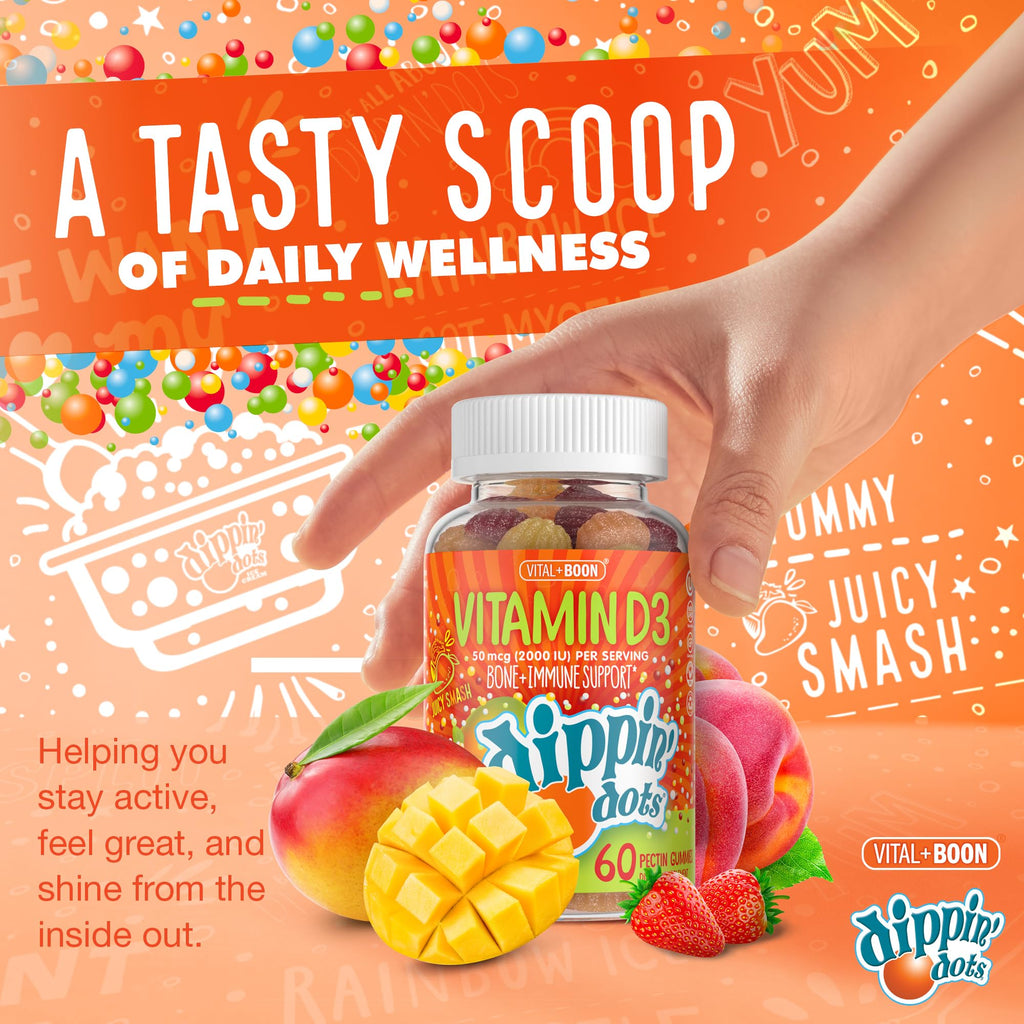 Vital+Boon Vitamin D3 Gummies