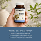 Eclectic Institute Adrenal Support Rhodiola Ashwagandha - 45 Capsules - image 4