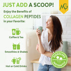 MariGold Grass-fed Collagen Peptides Powder Unflavored - 1lb - image 4