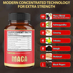 Agobi Maca Root Capsules Energy & Performance - 90 Capsules - image 2