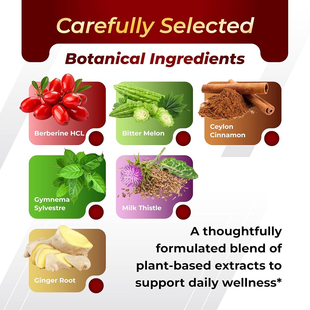 GriMed Berberine 6-in-1 with Ceylon Cinnamon - 150 Capsules - image 5