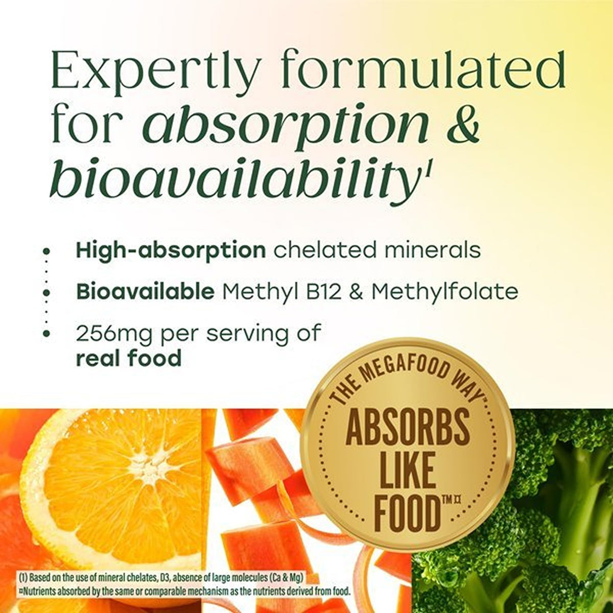MegaFood Women's 55+ One Daily - Multivitamin with B