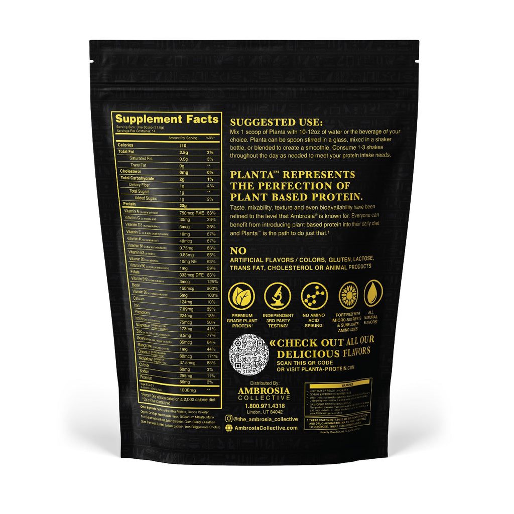 Ambrosia Planta - Premium Plant-Based Protein