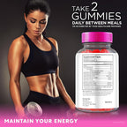 NutraRize Pure Luxe Keto ACV Gummies Apple Cider Vinegar - 180 Gummies - image 6