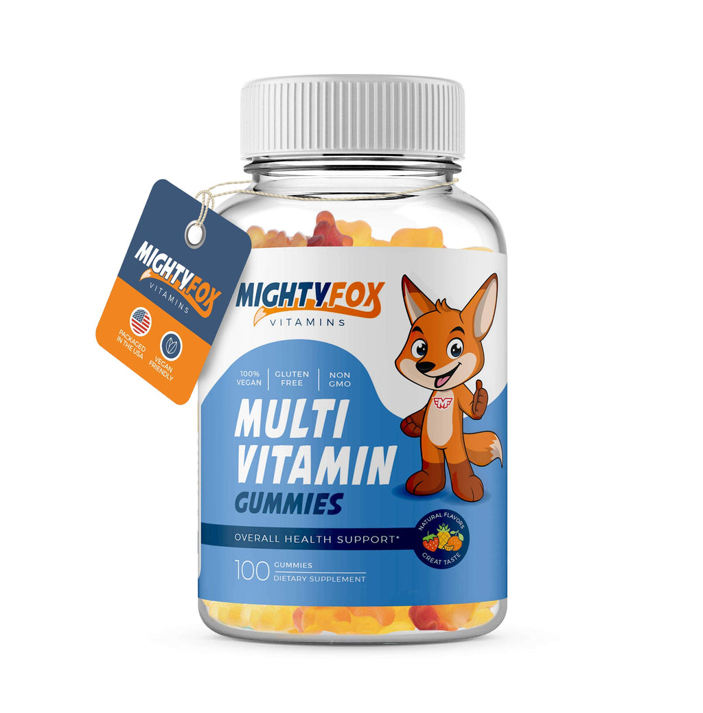 MIGHTY FOX VITAMINS Multivitamin Gummies for Kids Immune Support