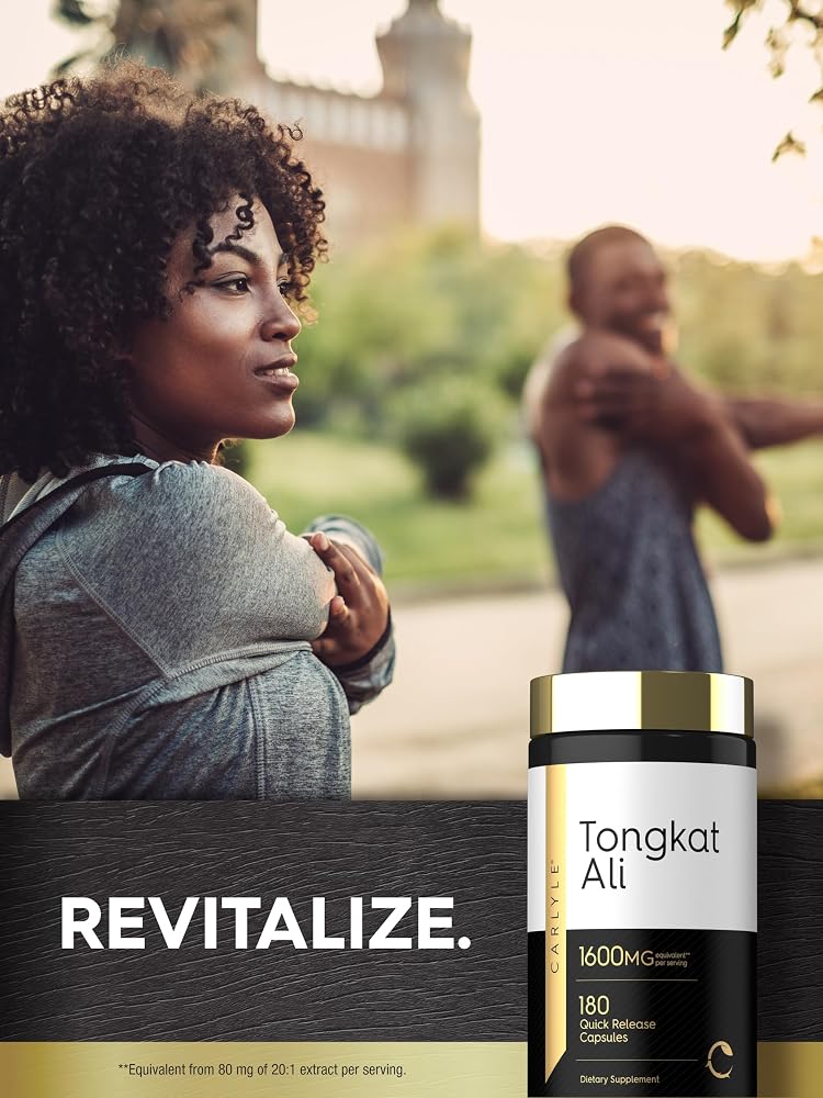 Carlyle Tongkat Ali Extract - 180 Capsules - image 6