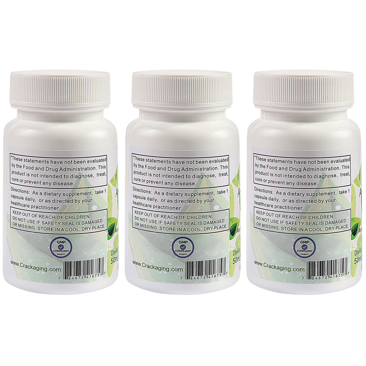 Crackaging Astragaloside IV 98% Enhanced Absorption 50mg - 90 Capsules - image 3