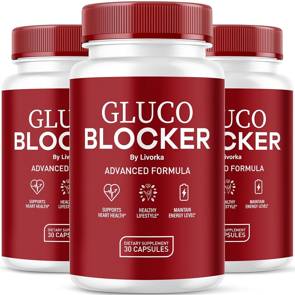 LIVORKA GlucoBlocker Support Supplement Capsules - 180 Capsules