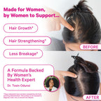 Pink Stork Postpartum Hair Loss Gummies - 60 Count - image 3