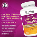 Dr. Berg Natural Prenatal Vitamins for Women - 60 Capsules - image 3