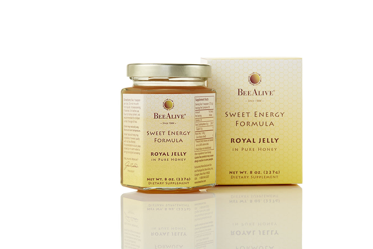 BeeAlive Sweet Energy Formula, Queen's Harvest Royal Jelly and Honey