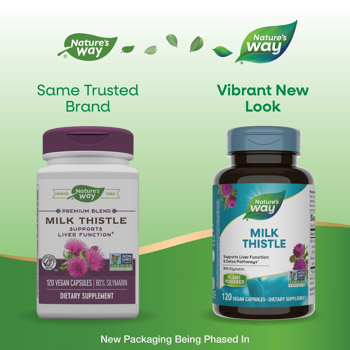 Nature's Way Milk Thistle 175 mg Liver Support - 240 Capsules - image 3