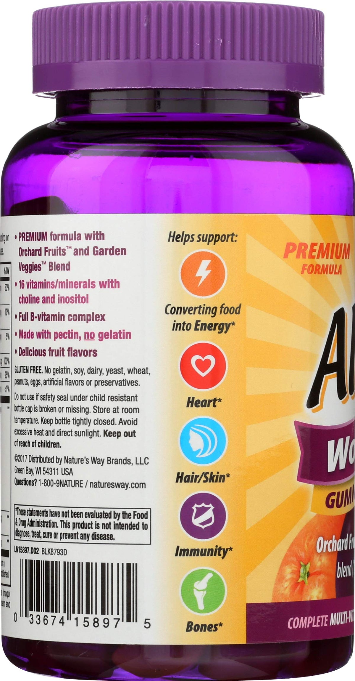 Nature's Way Alive Women's Gummy Vitamins - 75 Gummies - image 5