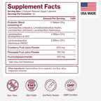 Pure Micronutrients Vaginal Probiotics with Cranberry pH Balance - 60 Capsules - image 8