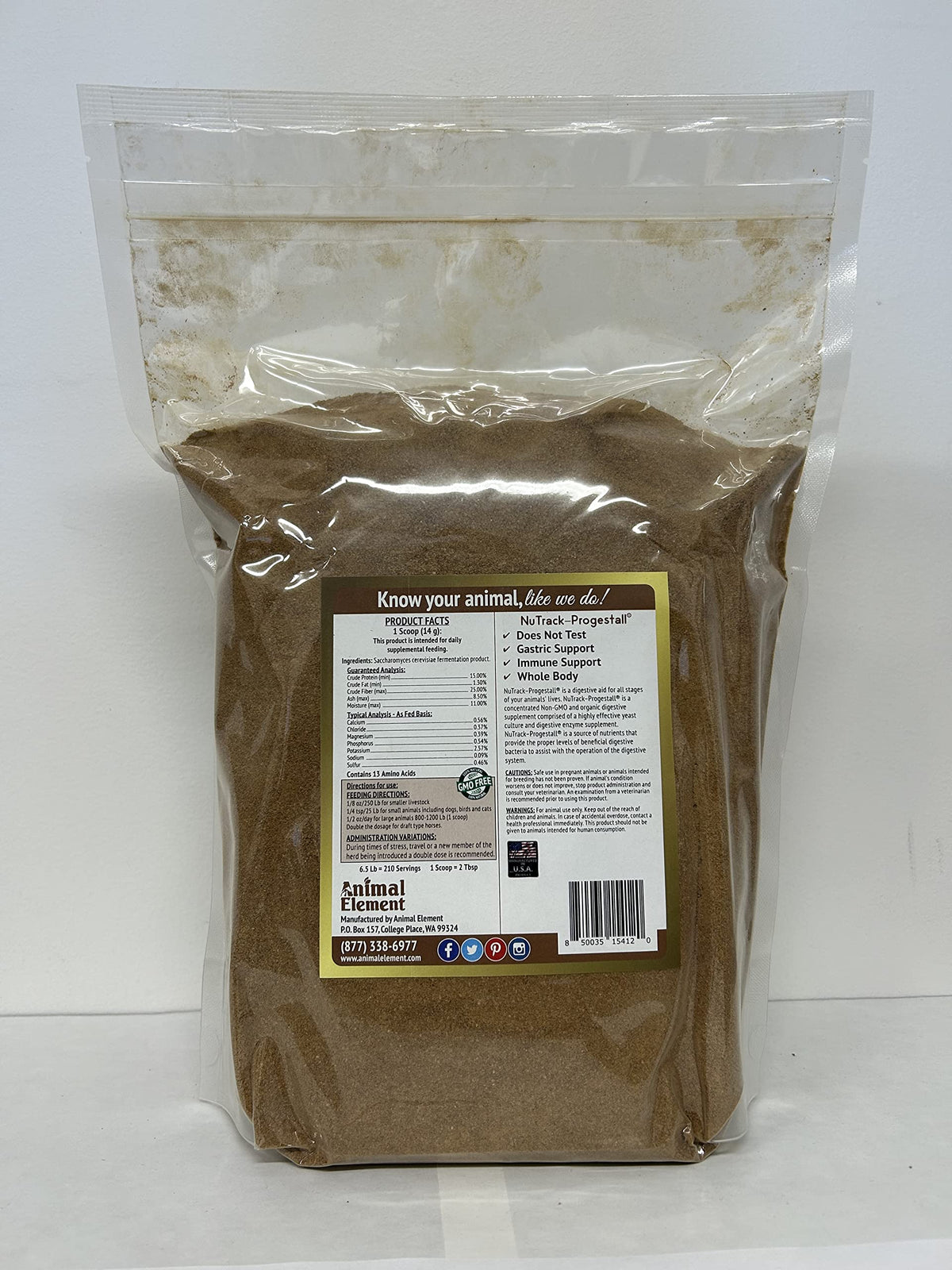 Animal Element NuTrack - Concentrated Digesive Enzyme Supplement