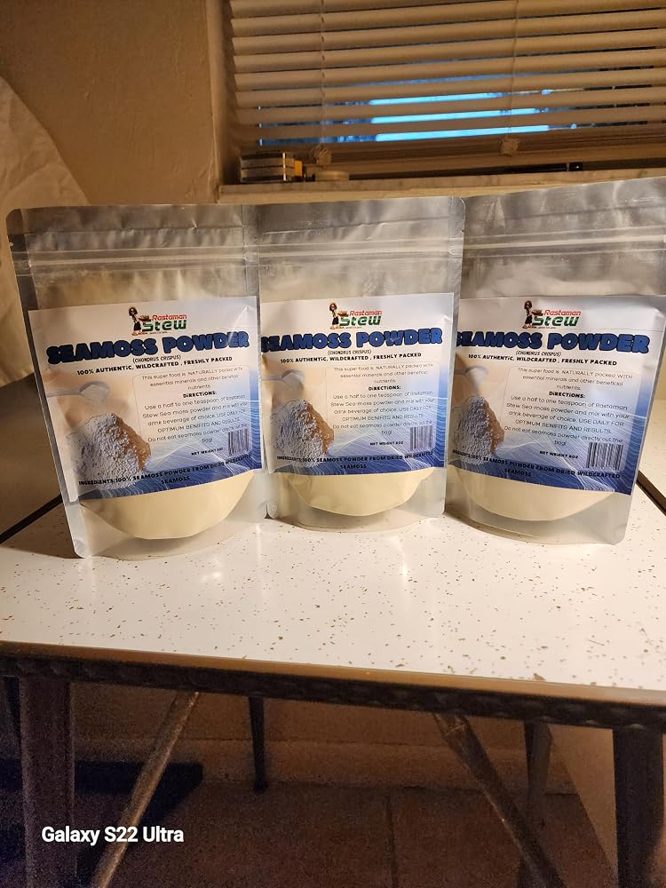 RastaMan Stew Organic Sea Moss Powder - 8 oz - image 3