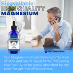 FIREWATERSTAR Magnesium Citrate Liquid Drops for Sleep & Calm - 4 oz - image 4