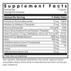MethylPro B Complex with L-Methylfolate 10 mg - 30 Capsules - image 2