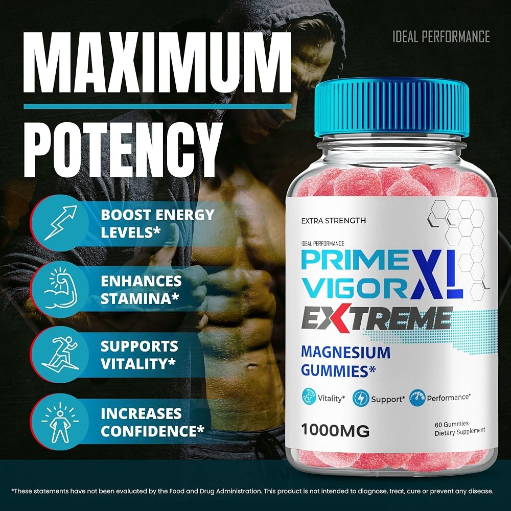 IDEAL PERFORMANCE Prime Vigor XL Extreme Gummies - 120 Count - image 4