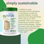 Simply Tera's Organic Whey Protein Powder Bourbon Vanilla - 12 Oz - image 6