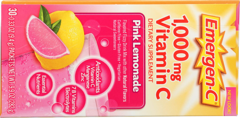 Alacer Emergen-C Pink Lemonade Vitamin C Drink Mix - 30 Packets - image 5