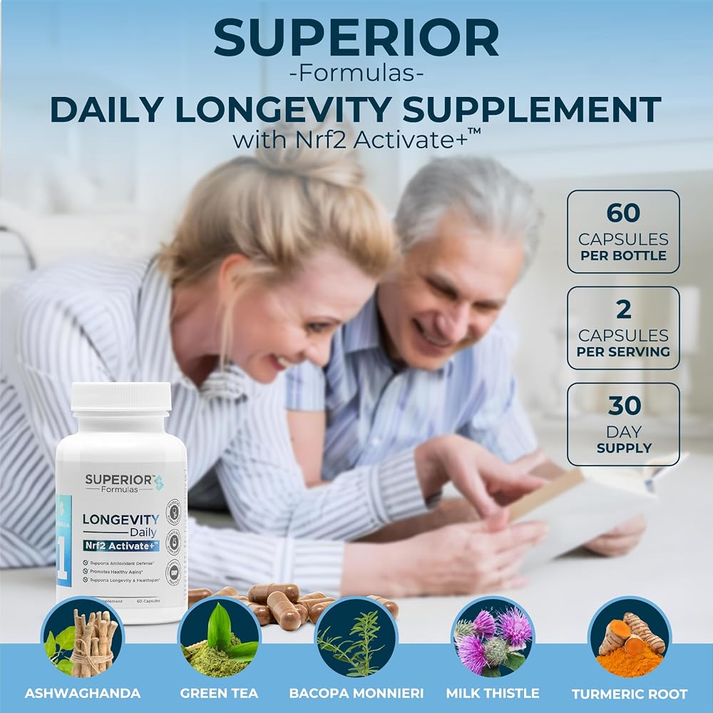 Superior Formulas Nrf2 Activator Antioxidant Support - 60 Capsules - image 5