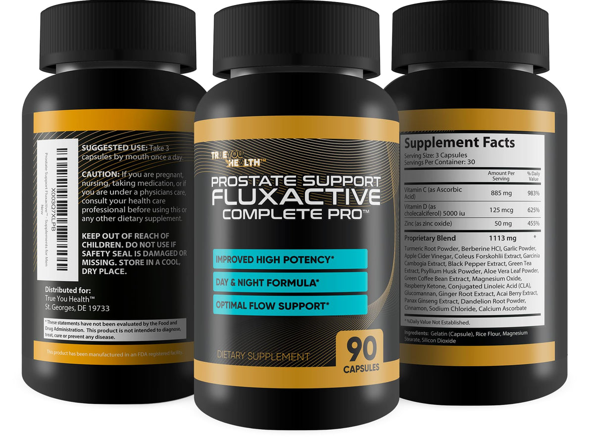 Generic Fluxactive Complete Pro Prostate Support Formula - 30 Capsules - image 4