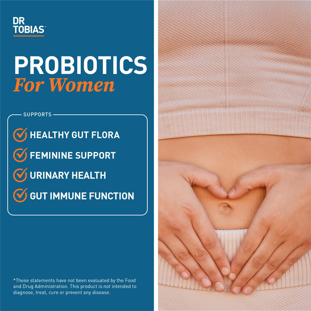 Dr. Tobias Probiotics for Women 5 Billion CFU - 60 Capsules - image 3