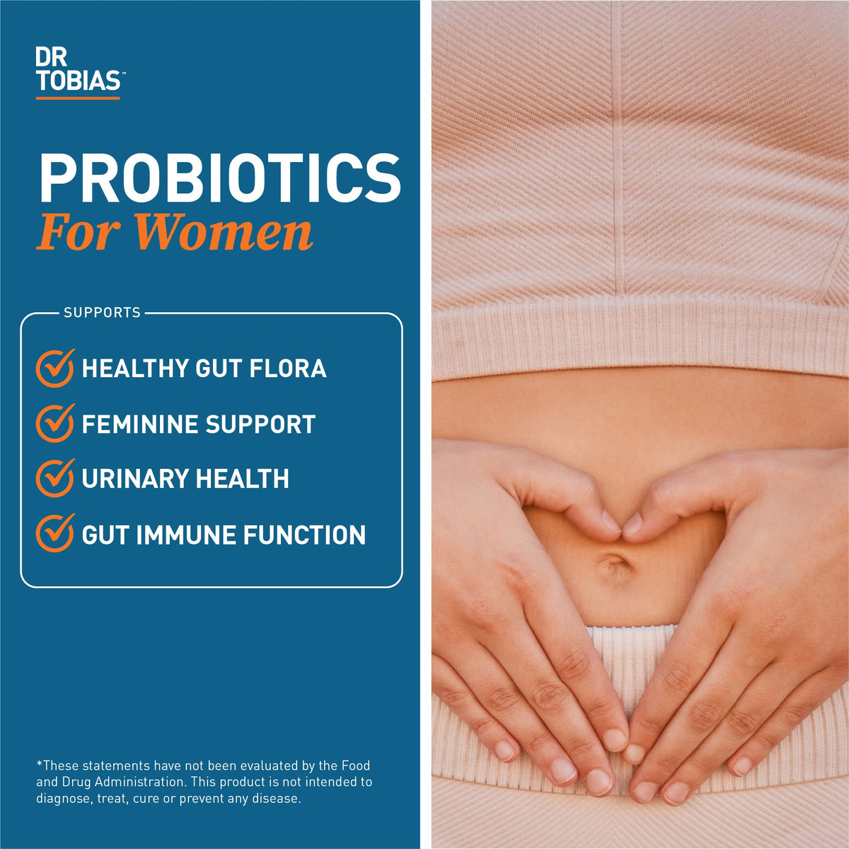 Dr. Tobias Probiotics for Women 5 Billion CFU - 60 Capsules - image 3