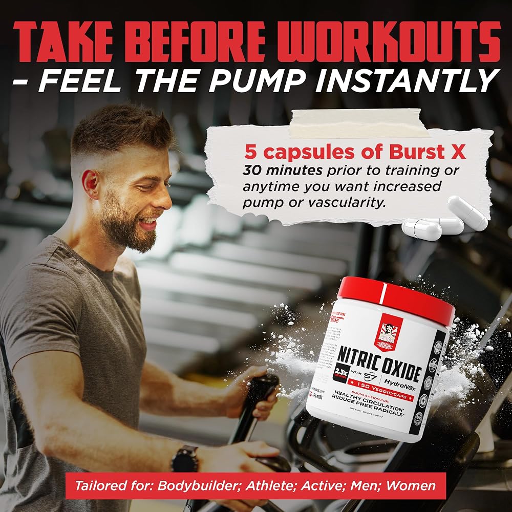Old School Labs Nitric Oxide Booster for Circulation & Muscle Pump - image 5