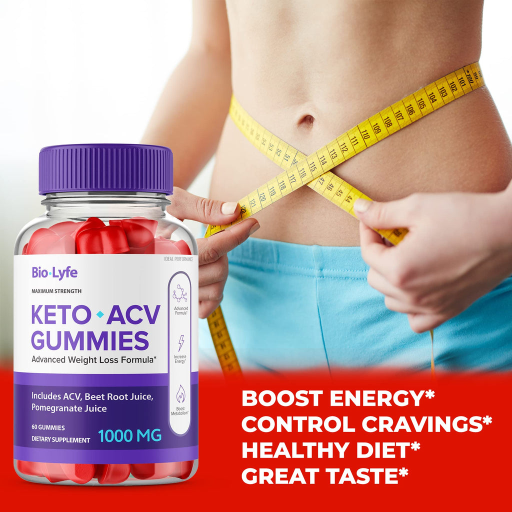 IDEAL PERFORMANCE Biolyfe Keto ACV Gummies - 300 Count - image 4