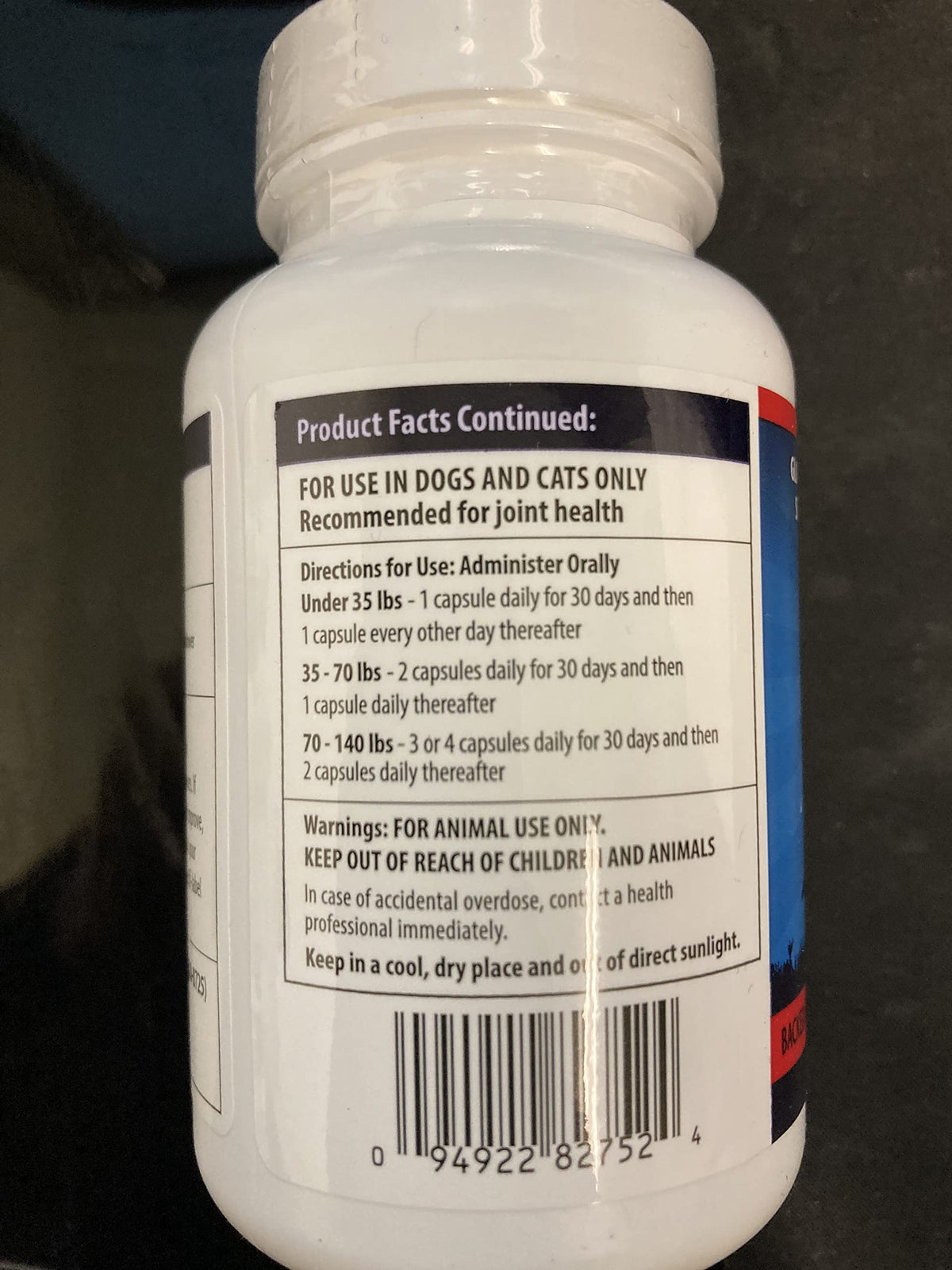 ACTIVE AGAIN Capsules for Pets Joint Health - 90 Capsules - image 3