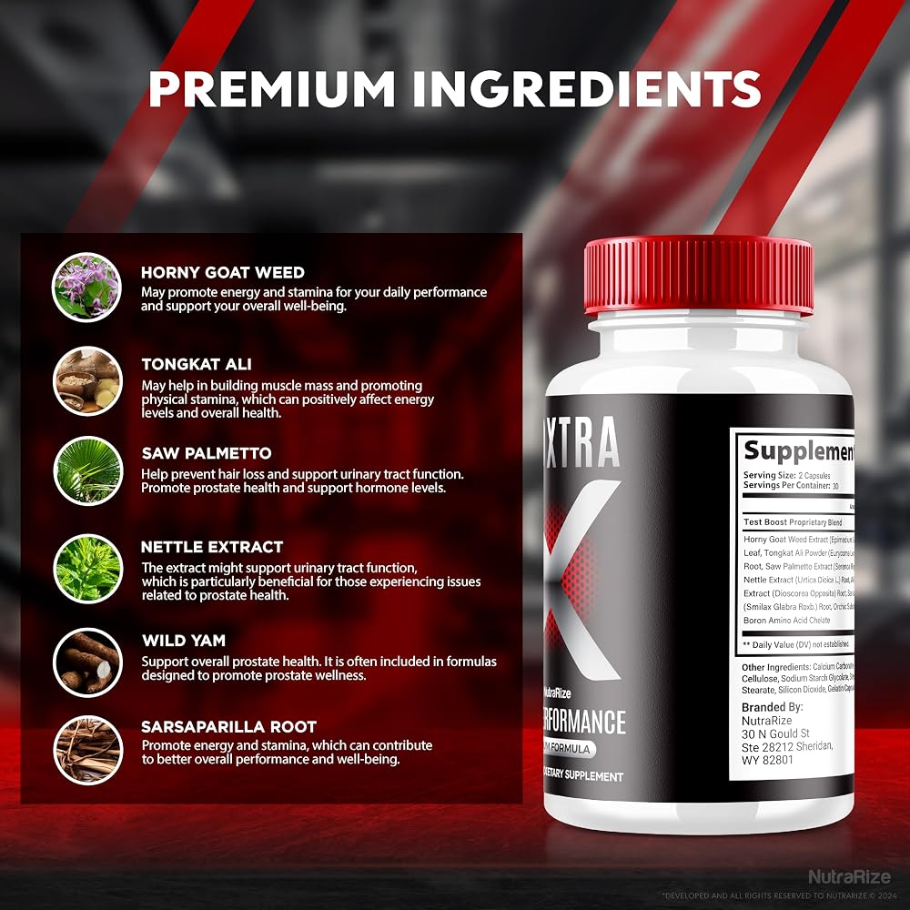 NutraRize Proxtra X Capsules for Men - 60 Capsules - image 5