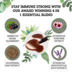 Quantum Health Elderberry 700 mg Immune Support Liquid Extract - 2 fl oz - image 3