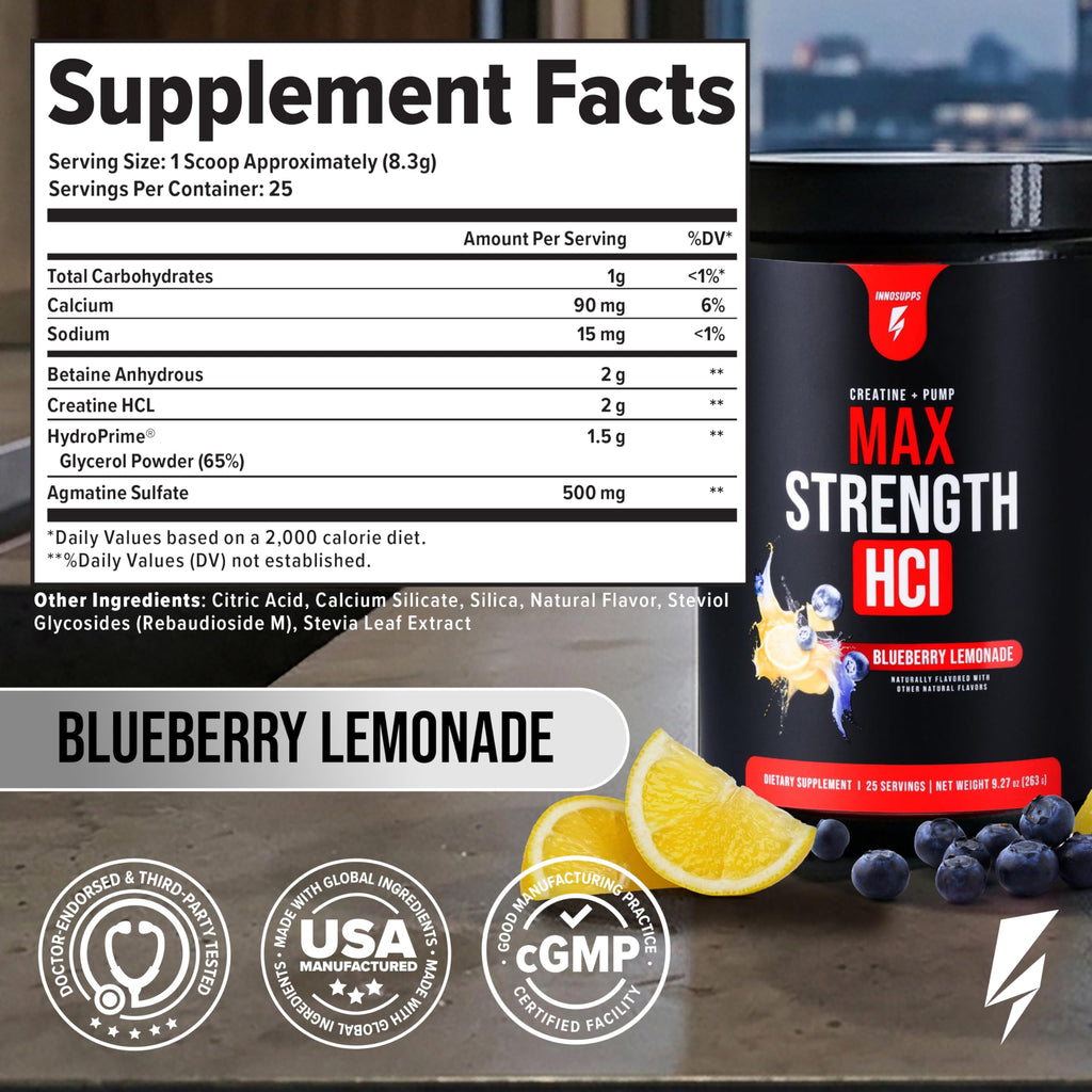 InnoSupps Max Strength HCl